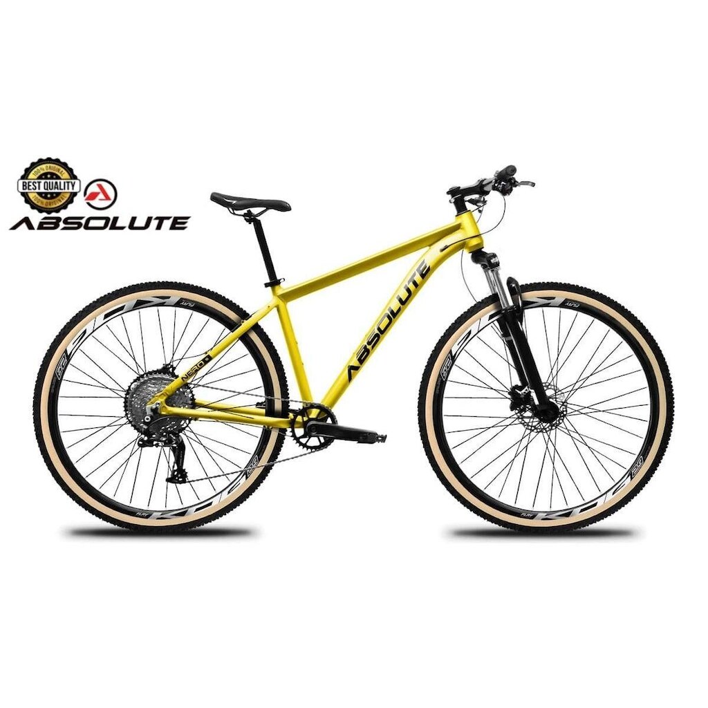 Bicicleta Aro 29 Nero 5 Peças Inteira Absolute 12v Freio Hidráulico k7 11/52 Garfo Trava Pneu Faixa