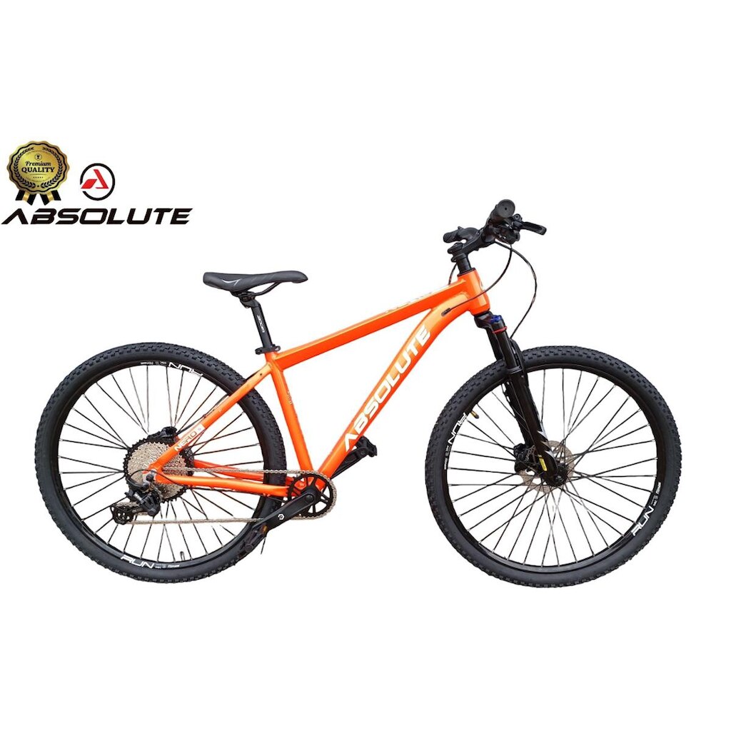 Bicicleta Aro 29 Nero 5 Peças Inteira Absolute Garfo com Trava k7 Freio a Disco Hidráulico 12v