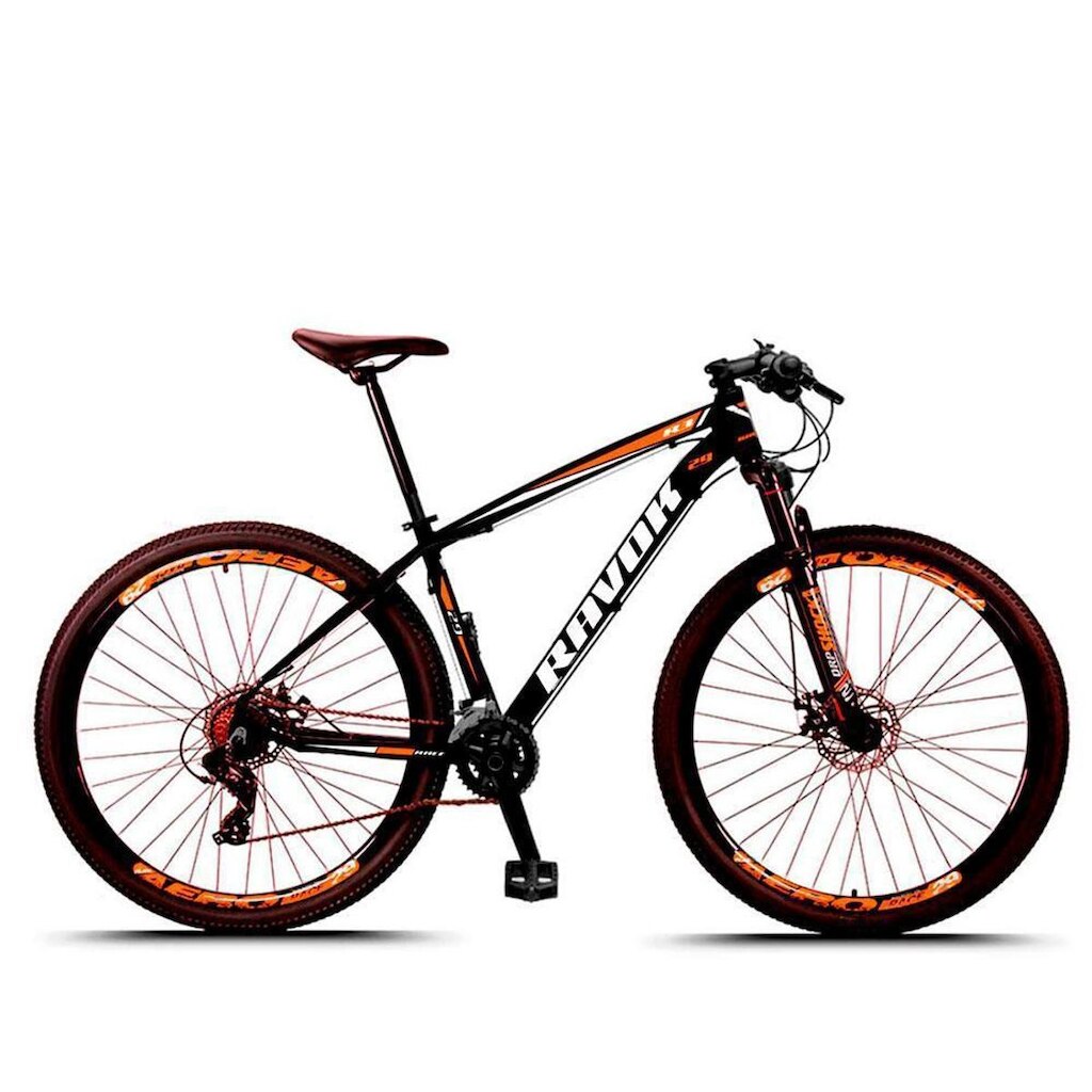 Bicicleta Aro 29 Ravok Alumínio 21 Velocidades Freio a Disco com Suspensão
