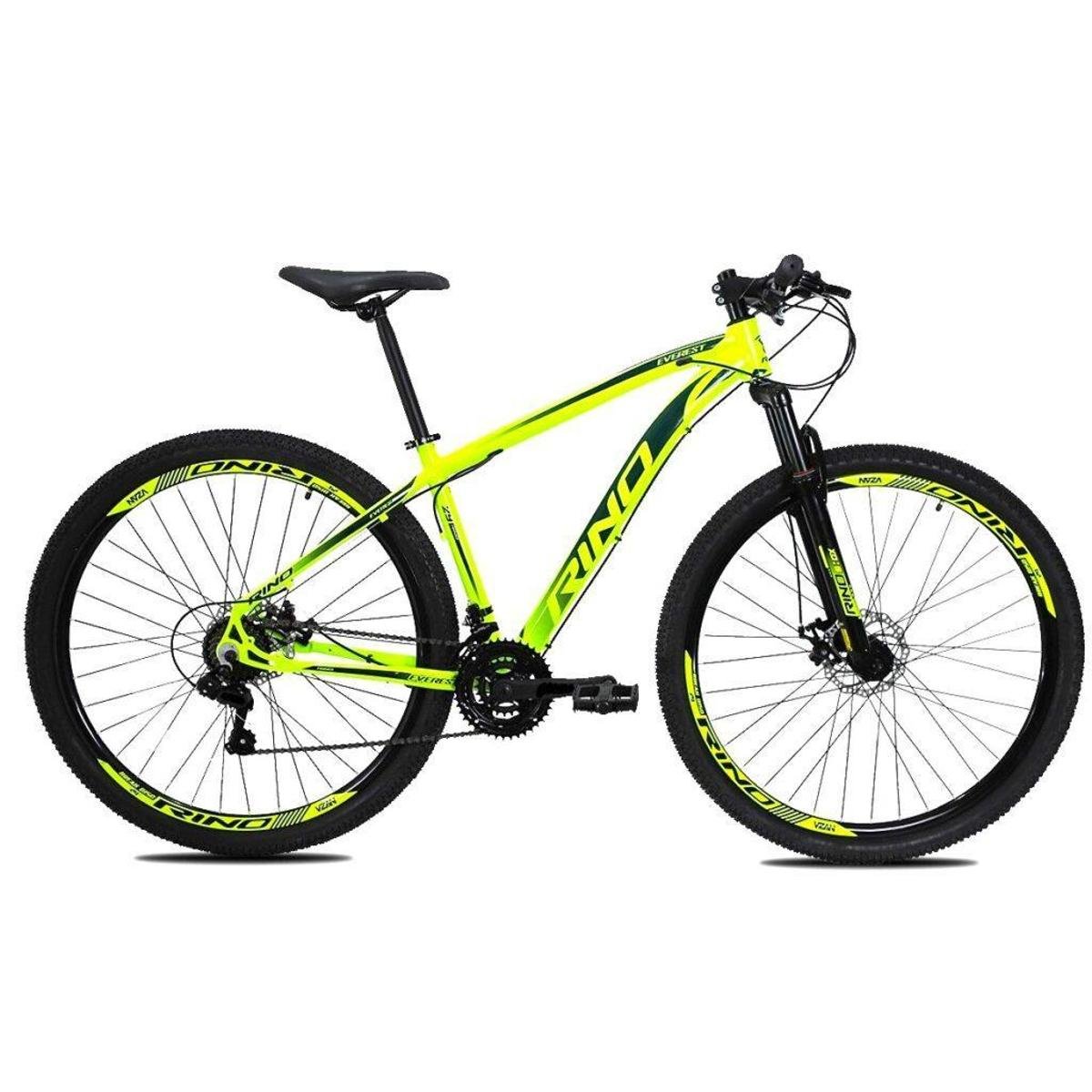 Bicicleta Aro 29 Rino Everest 24 Velocidades - Freio Hidrualico