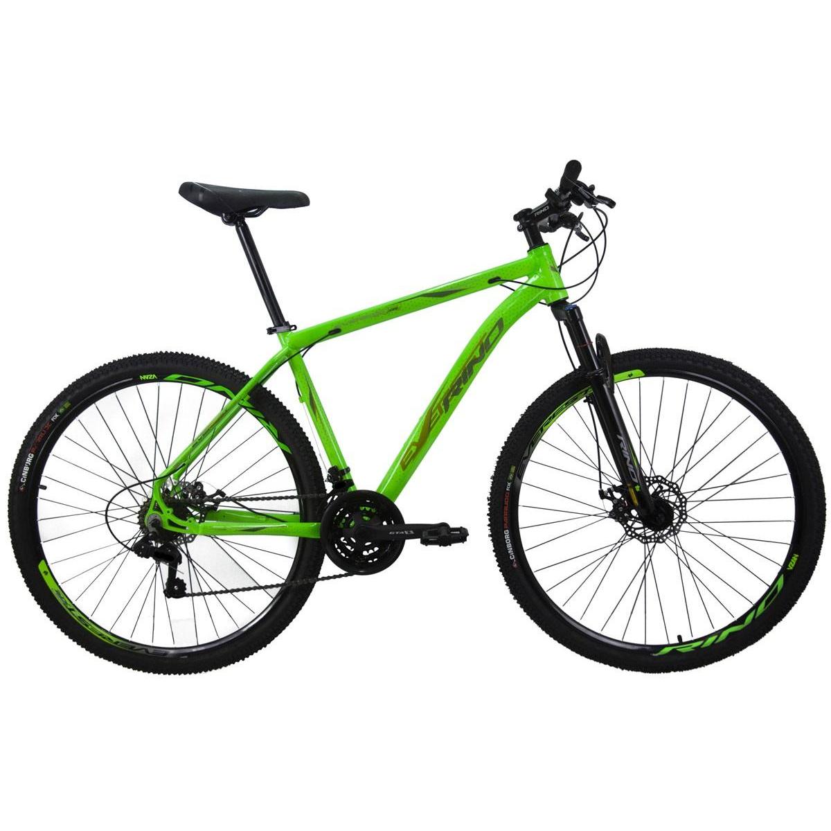 Bicicleta Aro 29 Rino Everest 24 Velocidades - Verde | Netshoes