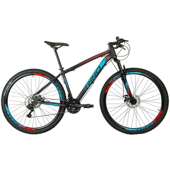 BICICLETA ARO 29 RINO EVEREST COLOR - 24V CAMBIOS SHIMANO - Azul+Vermelho é ruim? BICICLETA ARO 29 RINO EVEREST COLOR - 24V CAMBIOS SHIMANO - Azul+Vermelho é boa?