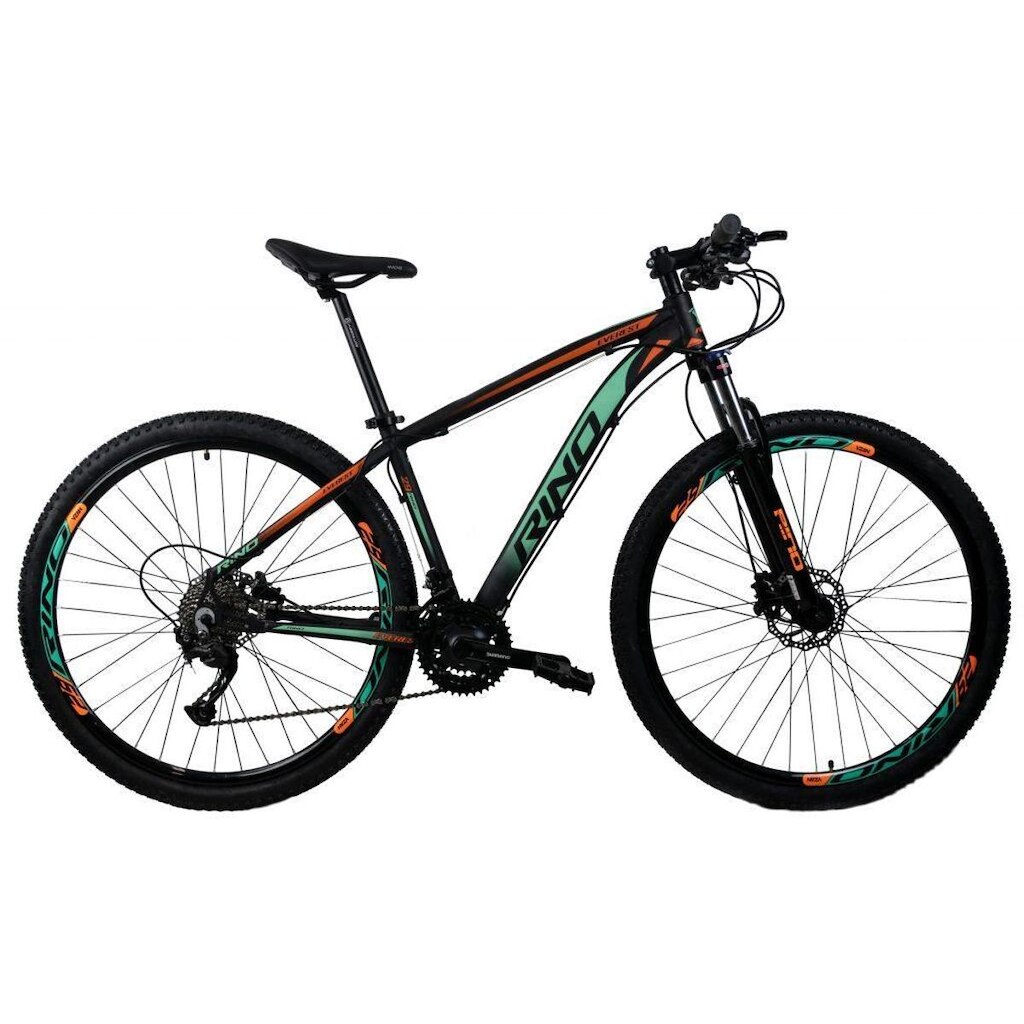 Bicicleta Aro 29 Rino Everest Color Tras. Alivio - 27V - 7.0