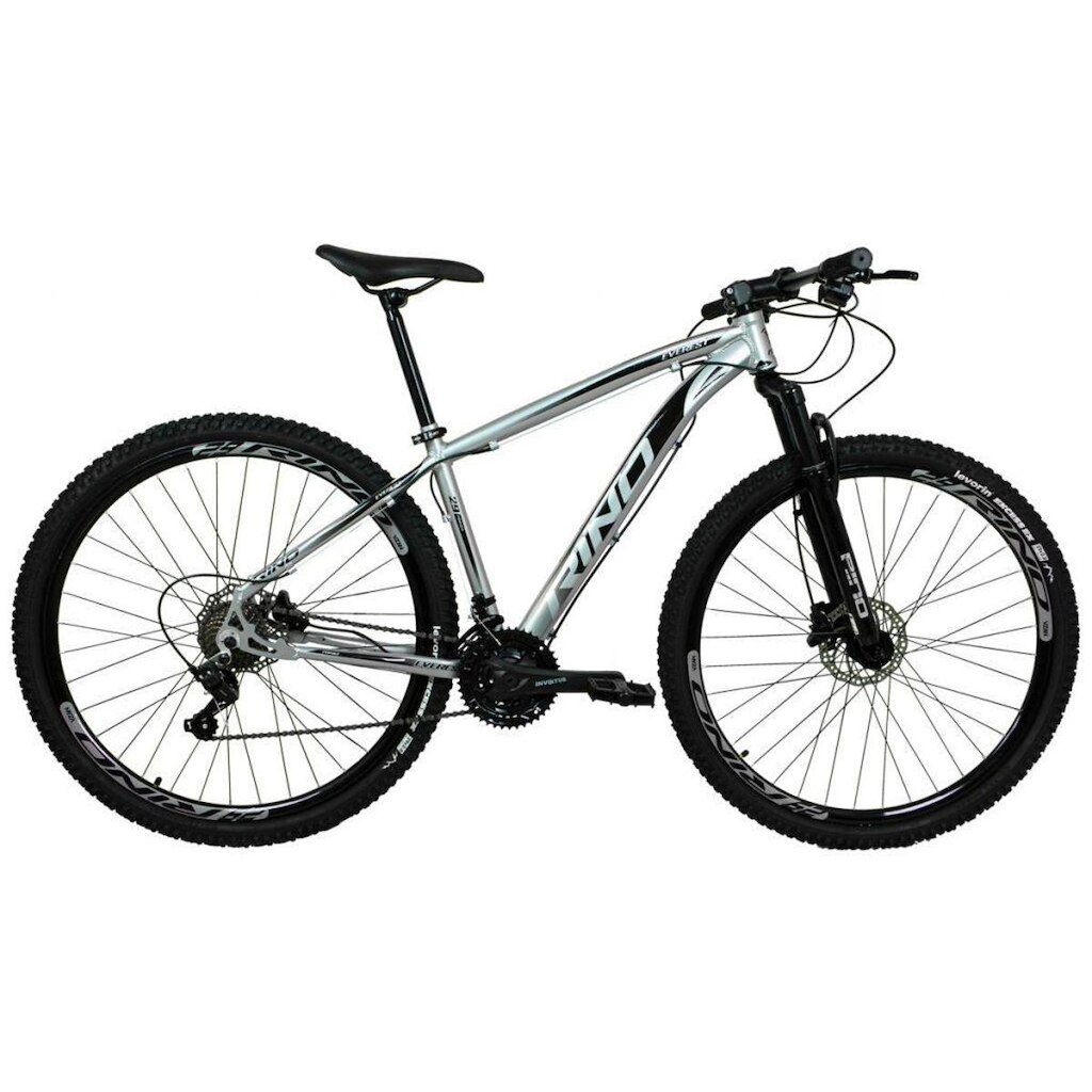 Bicicleta Aro 29 RINO EVEREST Freio a Disco - Cambios Shimano 24v