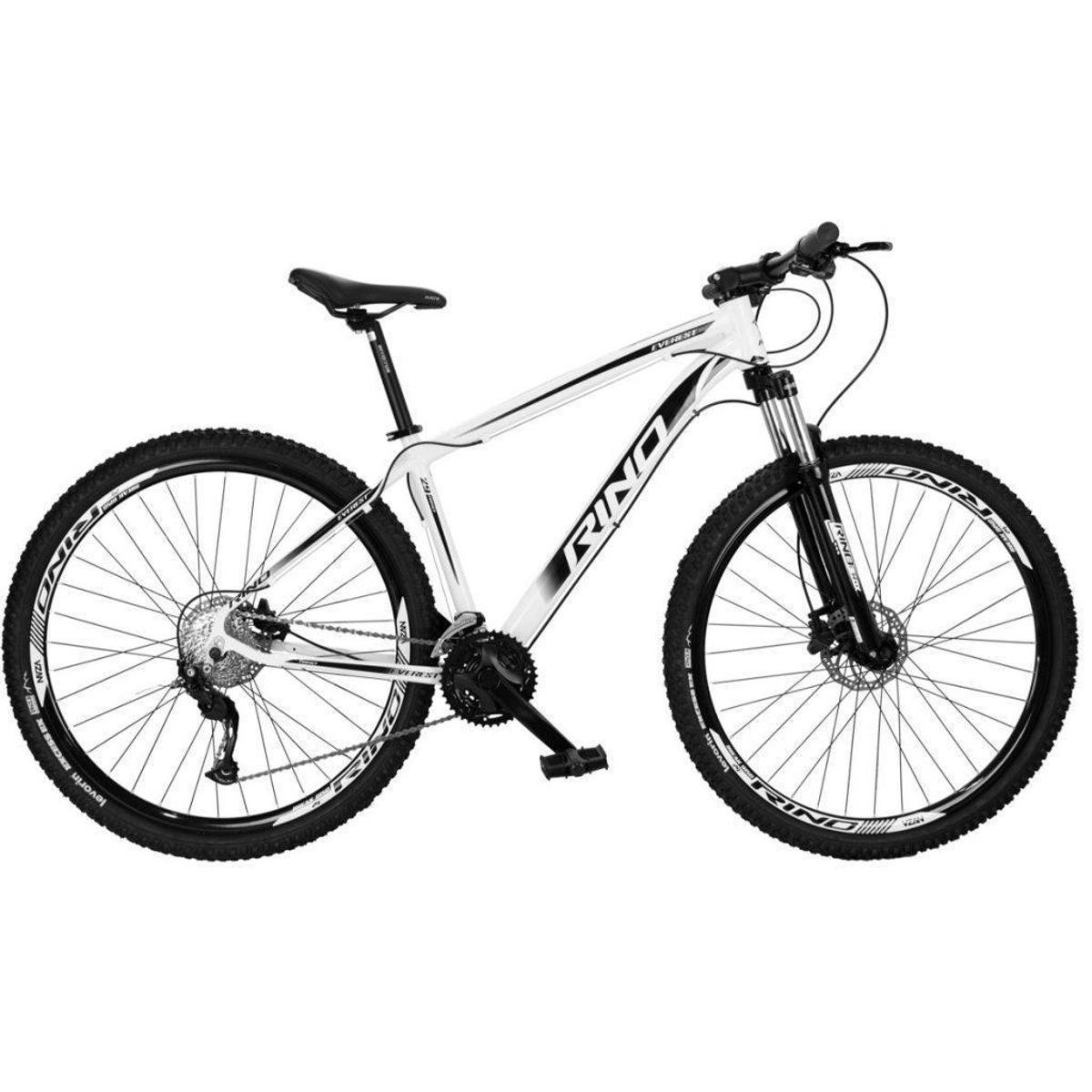 Bicicleta Aro 29 Rino Everest Tras. Alivio - 27V - 1.0 Menor preço em Bicicleta Aro 29 Rino Everest Tras. Alivio - 27V - 1.0