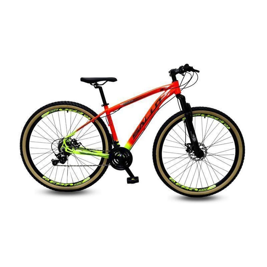 Bicicleta Aro 29 Sallut Cabeamento Interno 24 Marchas Cambios Shimano Freios A Disco Mecanico Com Su