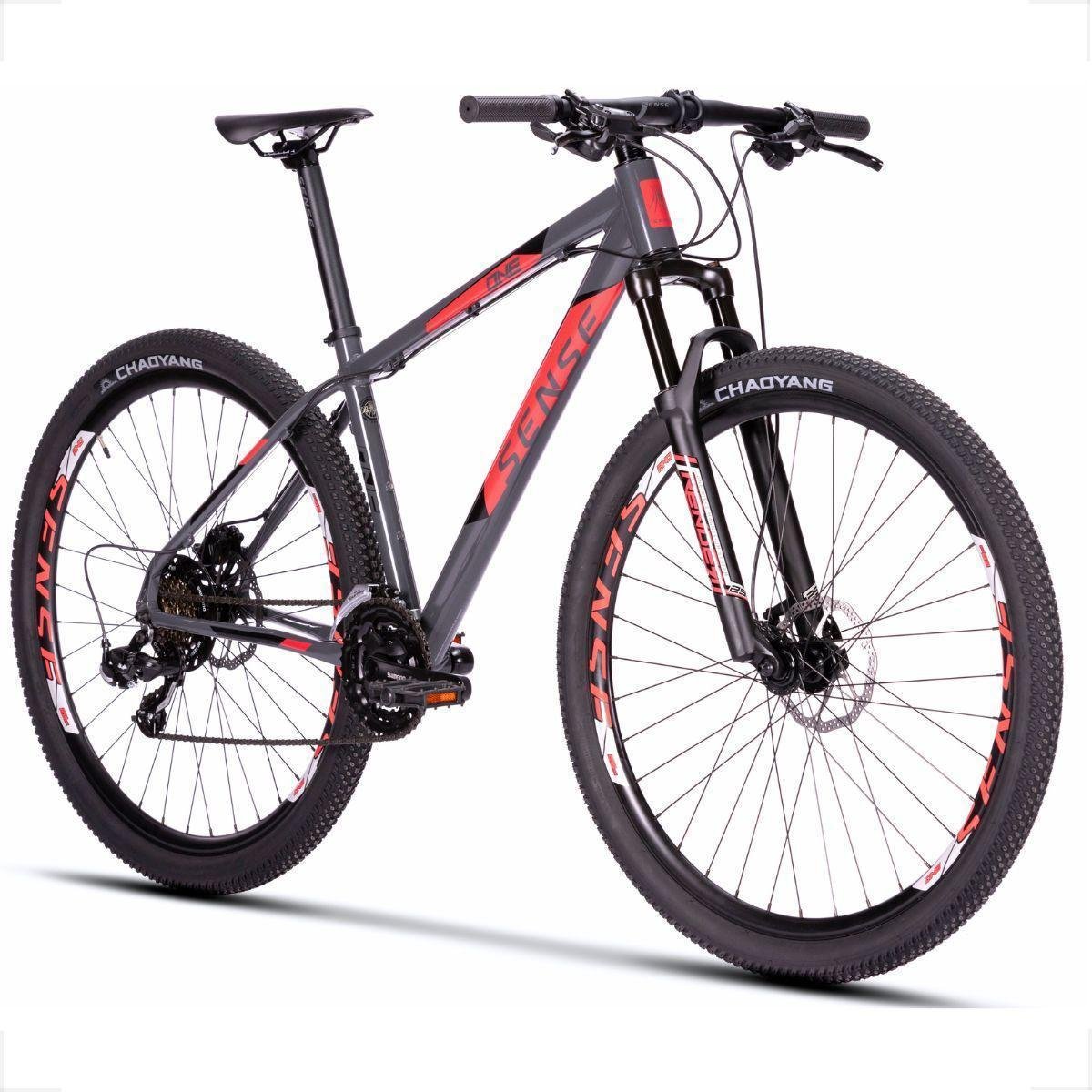 Bicicleta Aro 29 Sense One 2024 Freio Hidráulico 3x7 Velocidades Kit Shimano Menor preço em Bicicleta Aro 29 Sense One 2024 Freio Hidráulico 3x7 Velocidades Kit Shimano