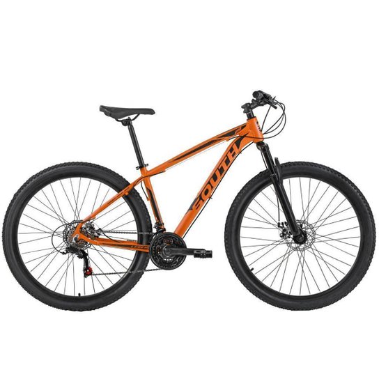 Bicicleta Aro 29 South Legend 24 Marchas Cambio Shimano Aluminio Freio a disco - Laranja é ruim? Bicicleta Aro 29 South Legend 24 Marchas Cambio Shimano Aluminio Freio a disco - Laranja é boa?