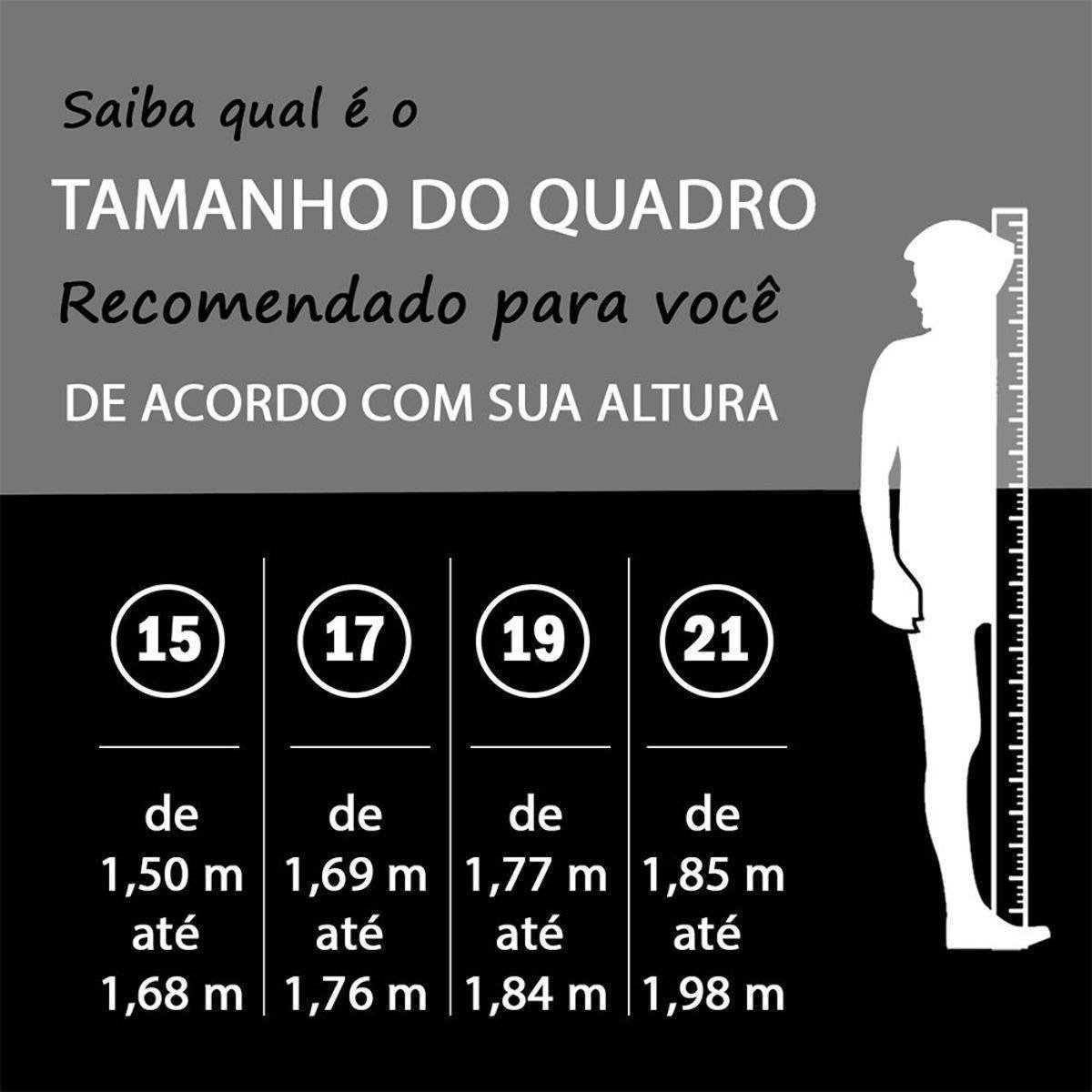 Bicicleta aro 29 spaceline orion 21 velocidades freio a disco Clearance