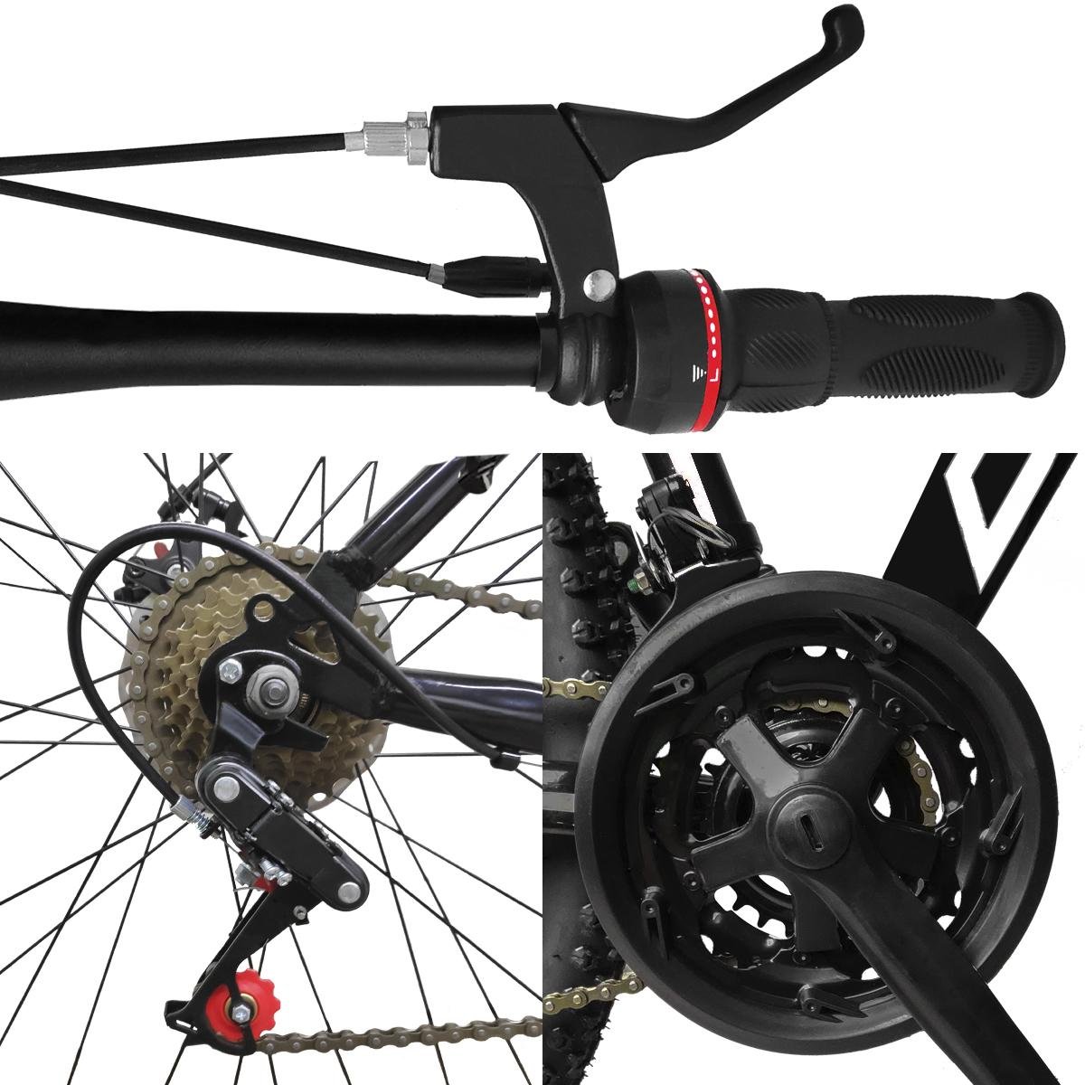 Bicicleta aro 29 spaceline orion 21 velocidades freio a disco Clearance