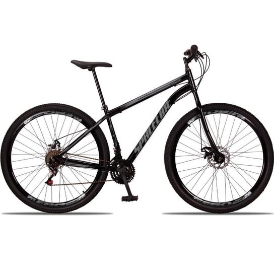 Bicicleta aro 29 Spaceline vênus Aço 21 Vel freio a disco - Preto+Cinza é ruim? Bicicleta aro 29 Spaceline vênus Aço 21 Vel freio a disco - Preto+Cinza é boa?