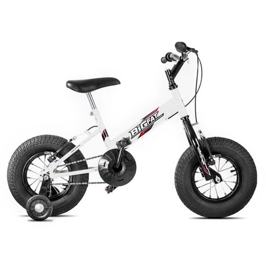 Bicicleta Aro 8 Ultra Bikes Big Fat Infantil - Branco Menor preço em Bicicleta Aro 8 Ultra Bikes Big Fat Infantil - Branco