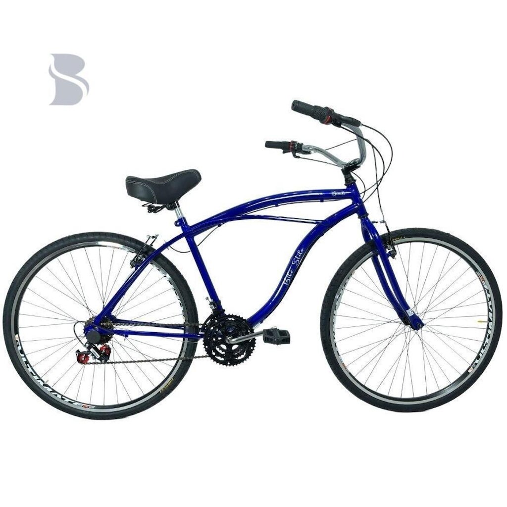 Bicicleta Beach Caiçara Aro 29 Freio V-Brake Masculina Azul