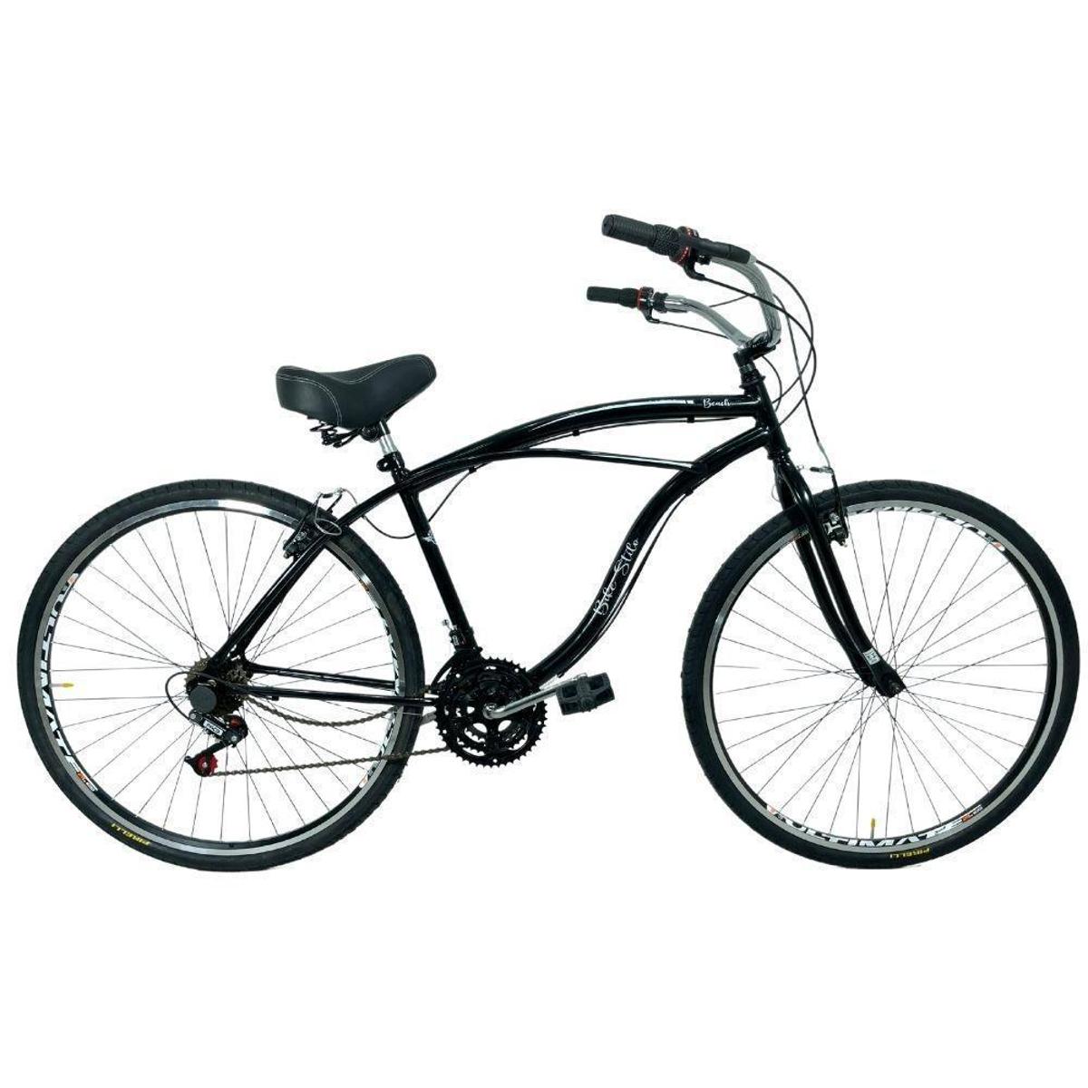 Bicicleta Rino Caiçara Aro 29 Rígida 18 Marchas - Preto/vermelho