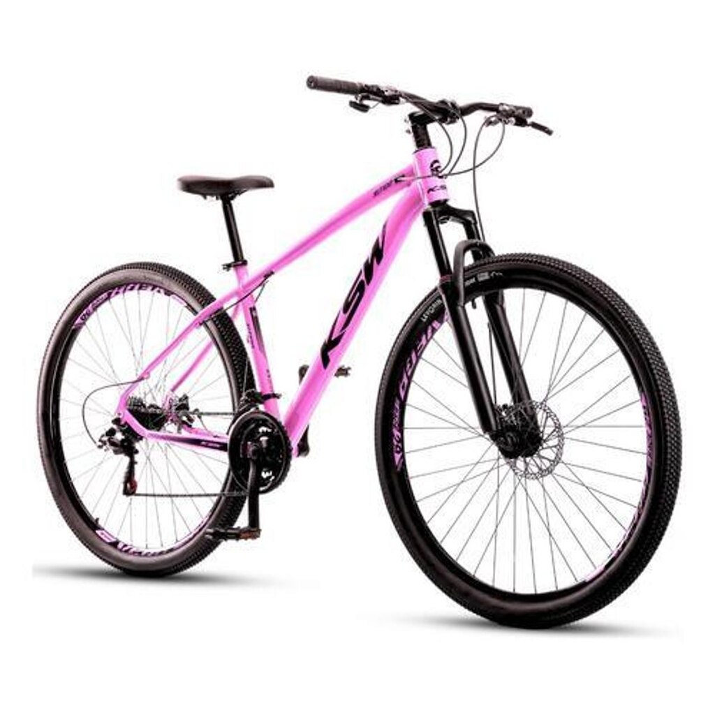 Bicicleta Bike Aro 29 Ksw Marcha 21 Velocidades Alumínio Xlt 100 Mtb