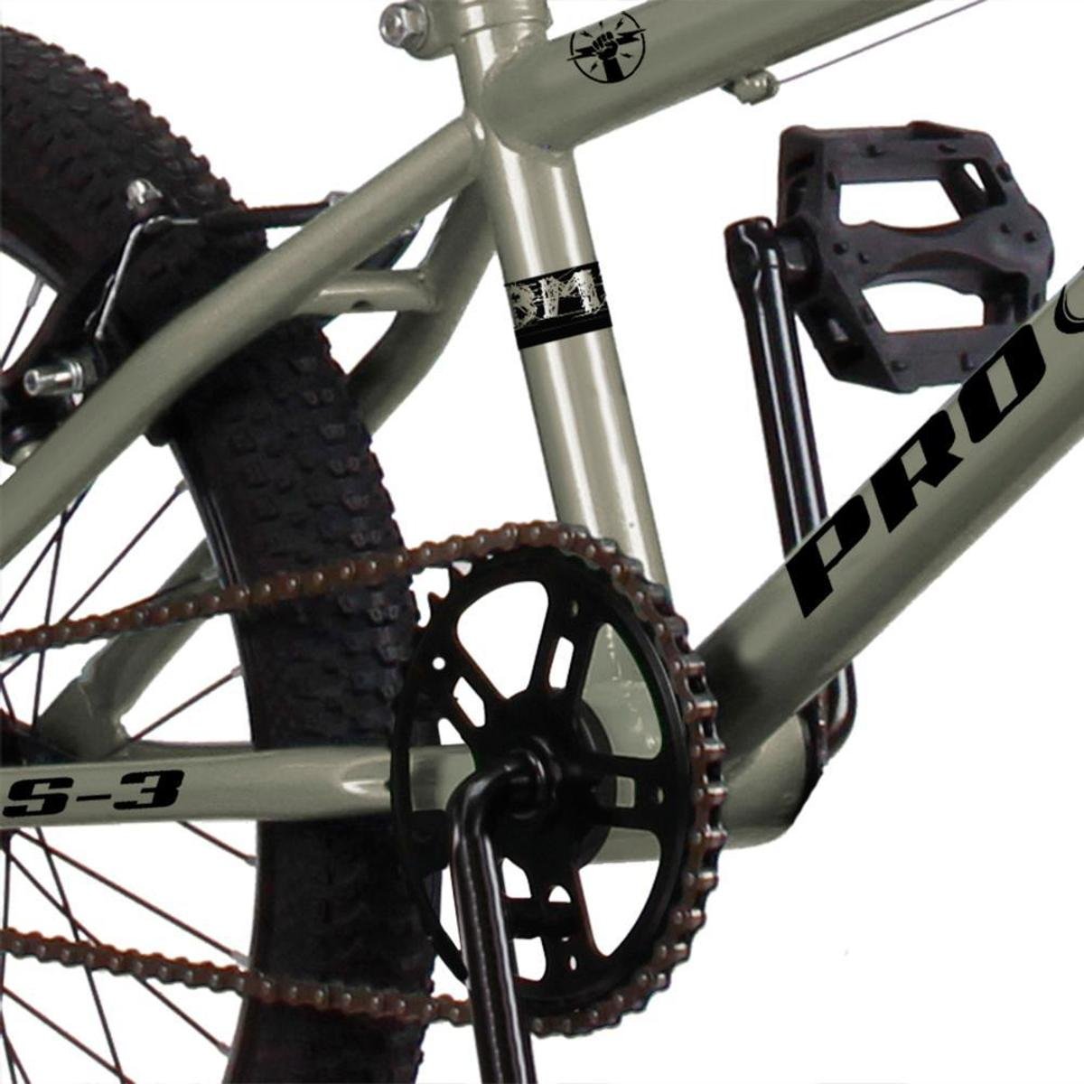 Bicicleta BMX Aro 20 Pro-x Série 3 Freio V-brake Infantil a partir