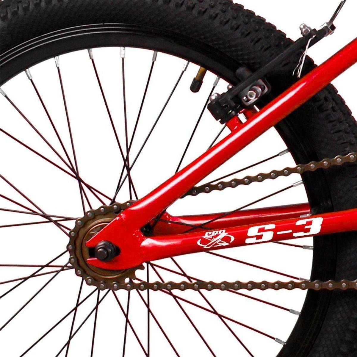 Bicicleta Bmx Aro 20 Pro-x Série 3 Infantil Aro Aero Freios V