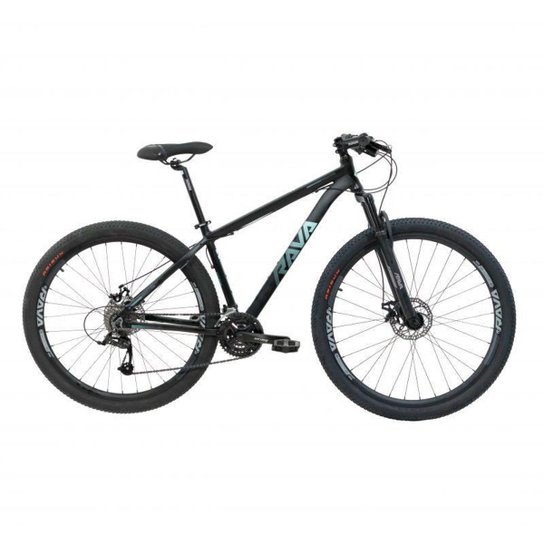 Bicicleta Ciclismo Bike Mtb Rava Pressure 29x19 24v Pt/Az - Preto+Azul Menor preço em Bicicleta Ciclismo Bike Mtb Rava Pressure 29x19 24v Pt/Az - Preto+Azul