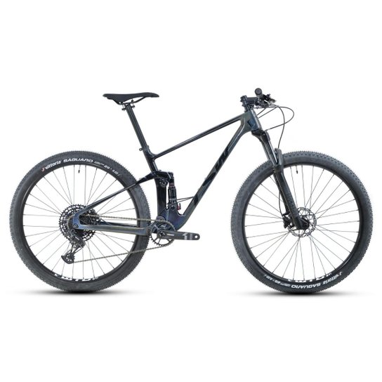 Bicicleta Ciclismo Mtb Tsw Full Quest Star SX Carb 29x21 12v - Preto+Cinza Menor preço em Bicicleta Ciclismo Mtb Tsw Full Quest Star SX Carb 29x21 12v - Preto+Cinza