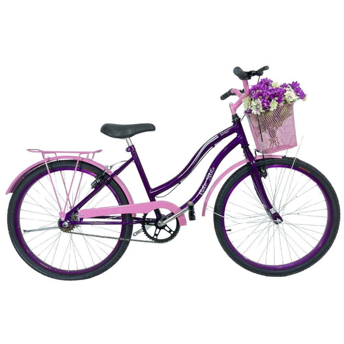 Bicicleta Mormaii Fantasy Vb Aro 24 Rígida 21 Marchas - Violeta