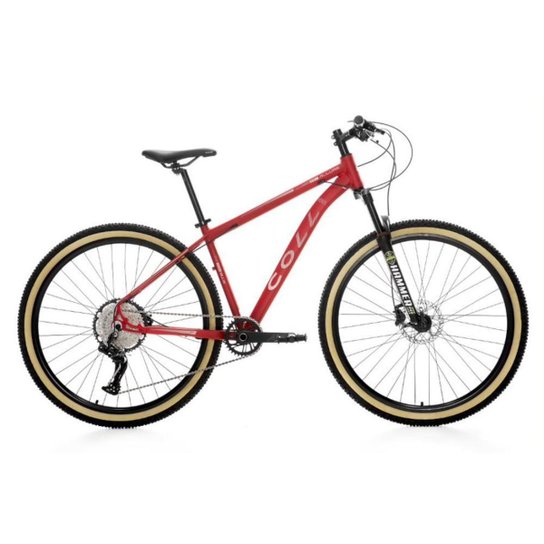 Bicicleta Colli Bike Allure Aro 29 Com 12 Marchas Quadro 17” E Freio Hidráulico - Vermelho - Vermelho Menor preço em Bicicleta Colli Bike Allure Aro 29 Com 12 Marchas Quadro 17” E Freio Hidráulico - Vermelho - Vermelho