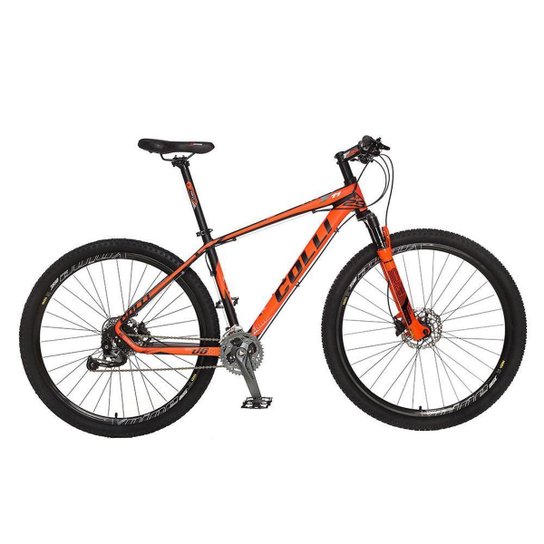 Bicicleta Colli F11 Kit Alivio Shimano Aro 29 Freio Hidráulico 27V Alumínio - Laranja Menor preço em Bicicleta Colli F11 Kit Alivio Shimano Aro 29 Freio Hidráulico 27V Alumínio - Laranja