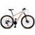 Bicicleta Cripto Bike Aro 29 Cripto 21 Marchas Freios Disco c/ Suspensão - Branco+Laranja