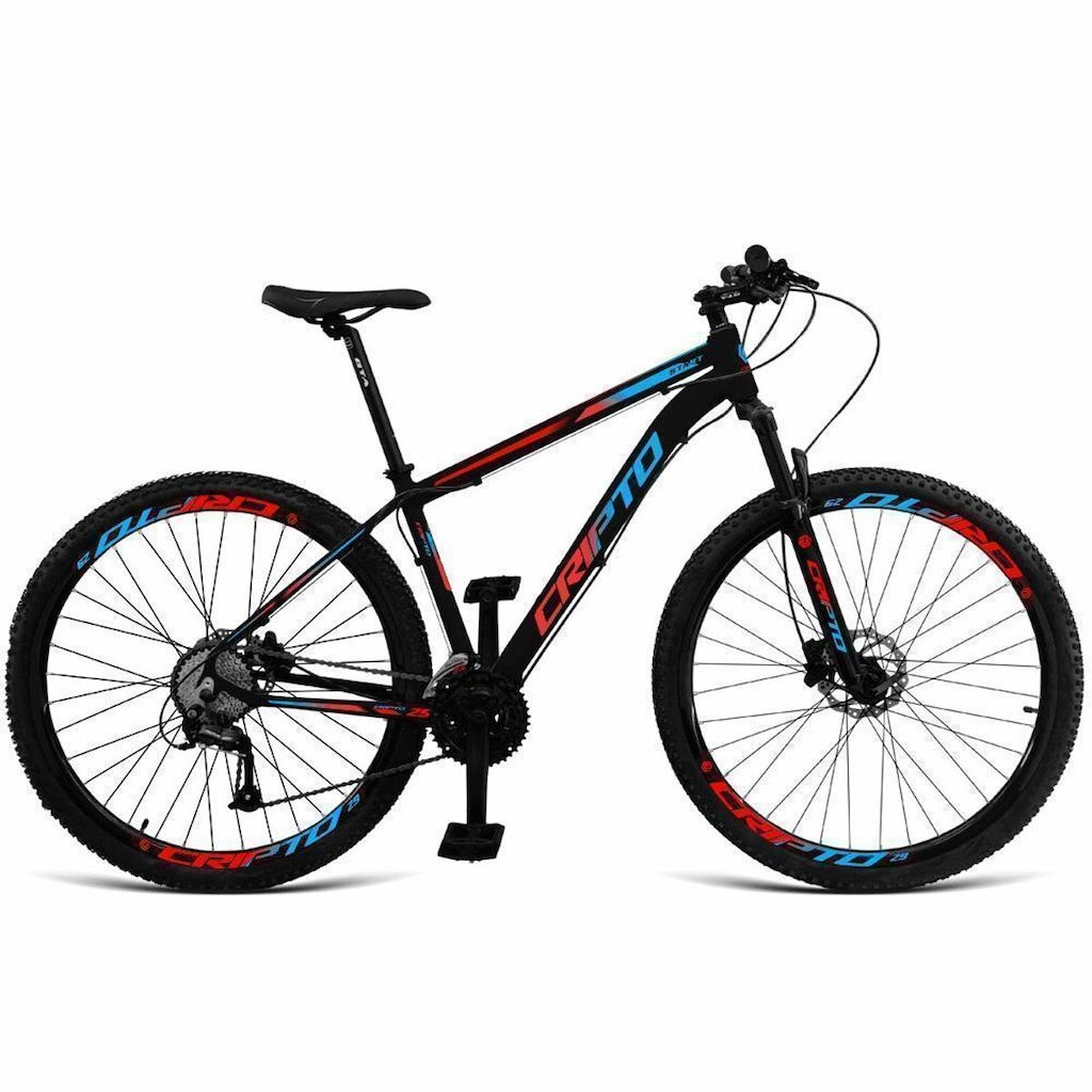 Bicicleta Cripto Bike Aro 29 Cripto 21 Marchas Freios Disco c/ Suspensão