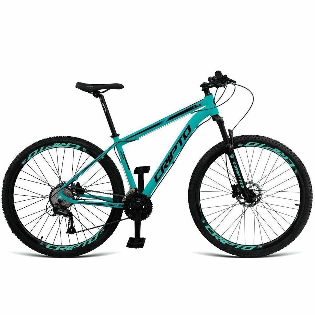 Bicicleta Cripto Bike Aro 29 Cripto 21 Marchas Freios Disco c/ Suspensão