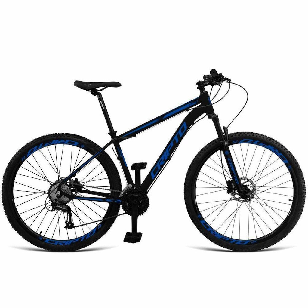 Bicicleta Cripto Bike Aro 29 Cripto 24 Vel Freios Hidráulico e Suspensão