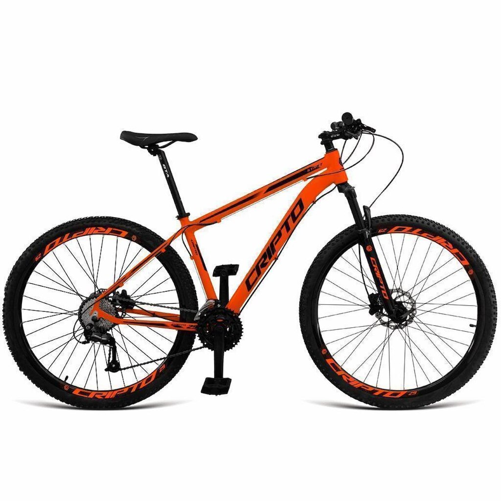 Bicicleta Cripto Bike Aro 29 Cripto 24v Shimano Fr. Hidraulico/Trava/K7
