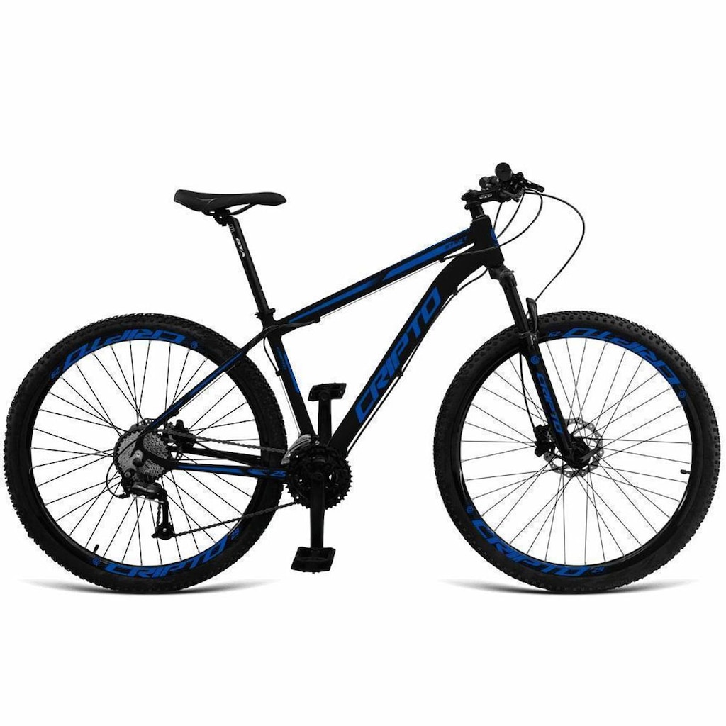 Bicicleta Cripto Bike Aro 29 Cripto 24v Shimano Fr. Hidraulico/Trava/K7