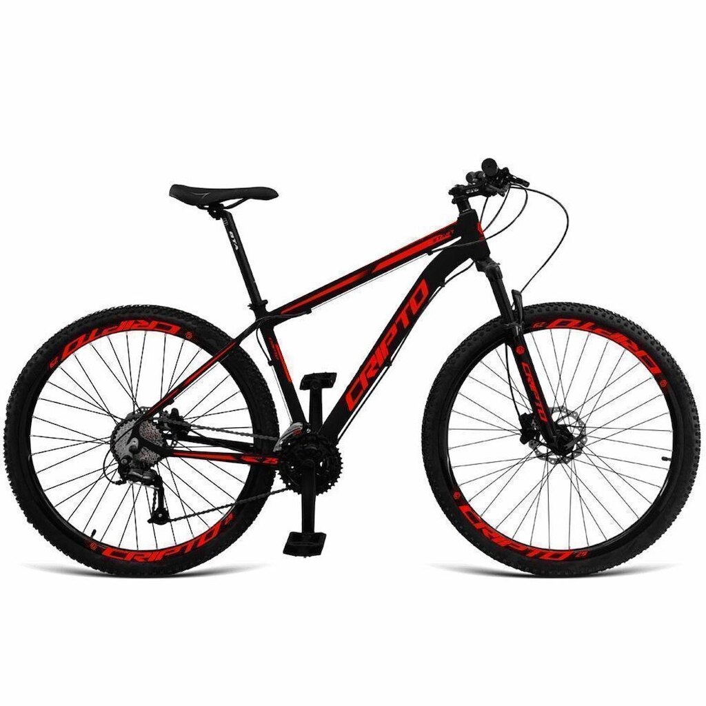Bicicleta Cripto Bike Aro 29 Cripto 27 Marchas Freio Hidráulico Trava/K7