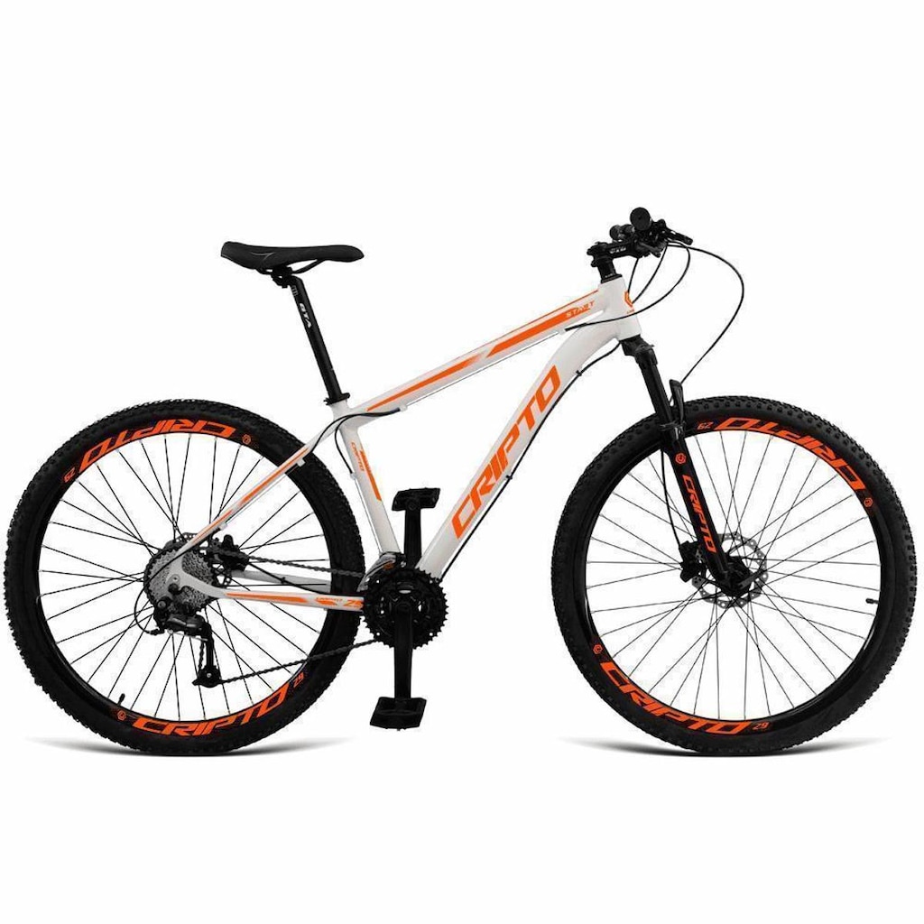 Bicicleta Cripto Bike Aro 29 Cripto 27 Marchas Freio Hidráulico Trava/K7
