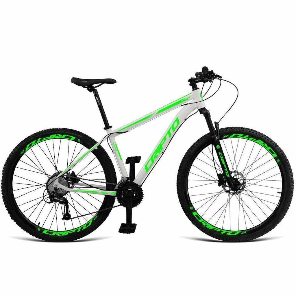 Bicicleta Cripto Bike Aro 29 Cripto 27v Shimano Fr. Hidraulico Trava/k7