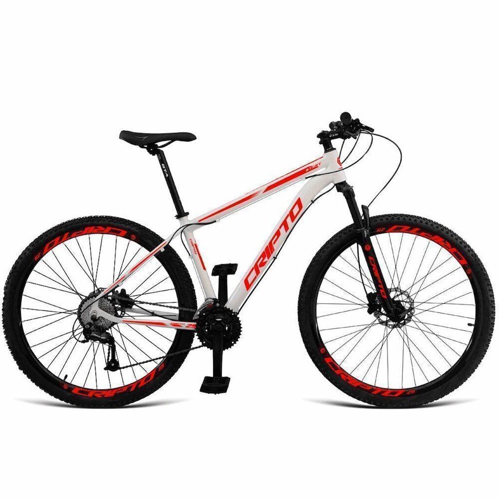 Bicicleta Cripto Bike Aro 29 Cripto 27v Shimano Fr. Hidraulico Trava/k7