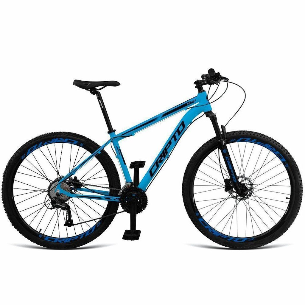 Bicicleta Cripto Bike Aro 29 Cripto 27v Shimano Fr. Hidraulico Trava/k7