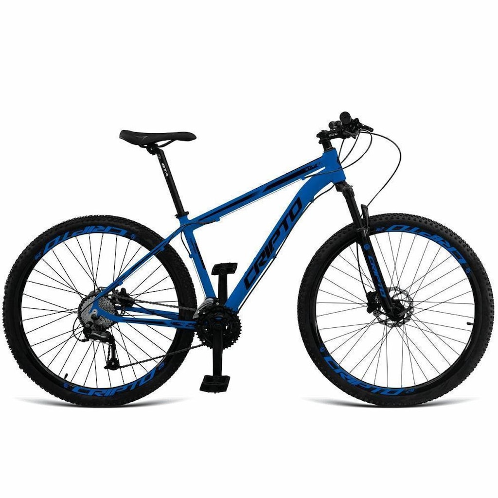 Bicicleta Cripto Bike Aro 29 Cripto 27v Shimano Fr. Hidraulico Trava/k7