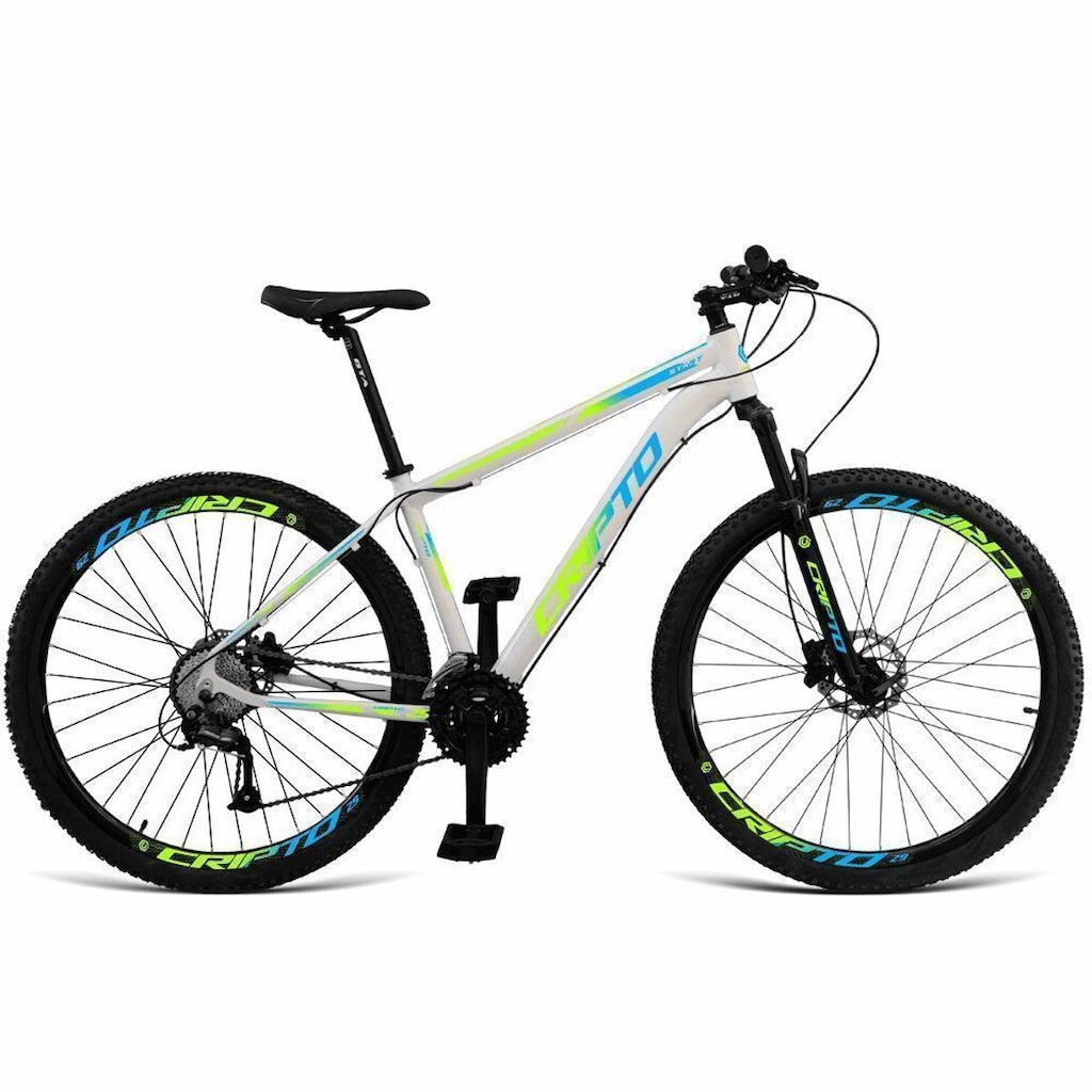 Bicicleta Cripto Bike Aro 29 Cripto 27v Shimano Fr. Hidraulico Trava/k7