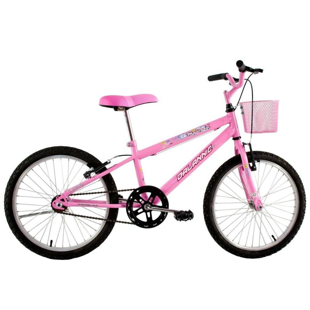 Bicicleta Dalannio Aro 20 Melissa com Cestinha Feminina