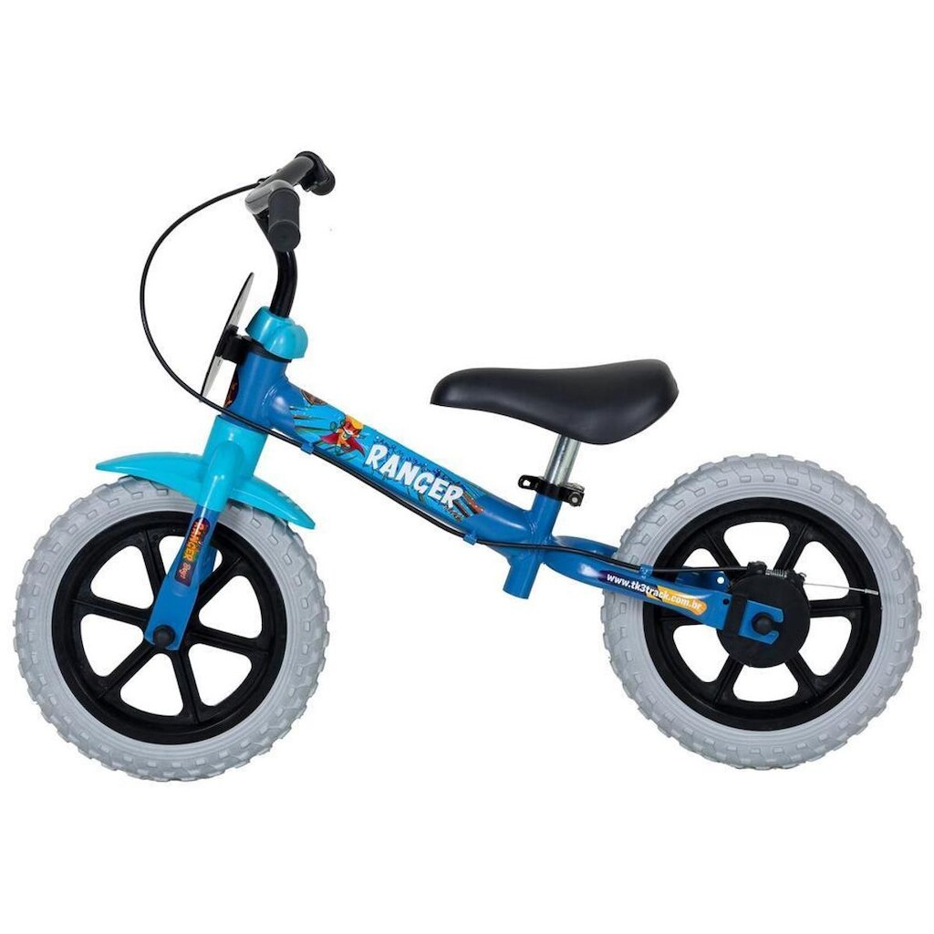 Bicicleta de Equilíbrio Infantil TK3 Track Ranger com Cestinha