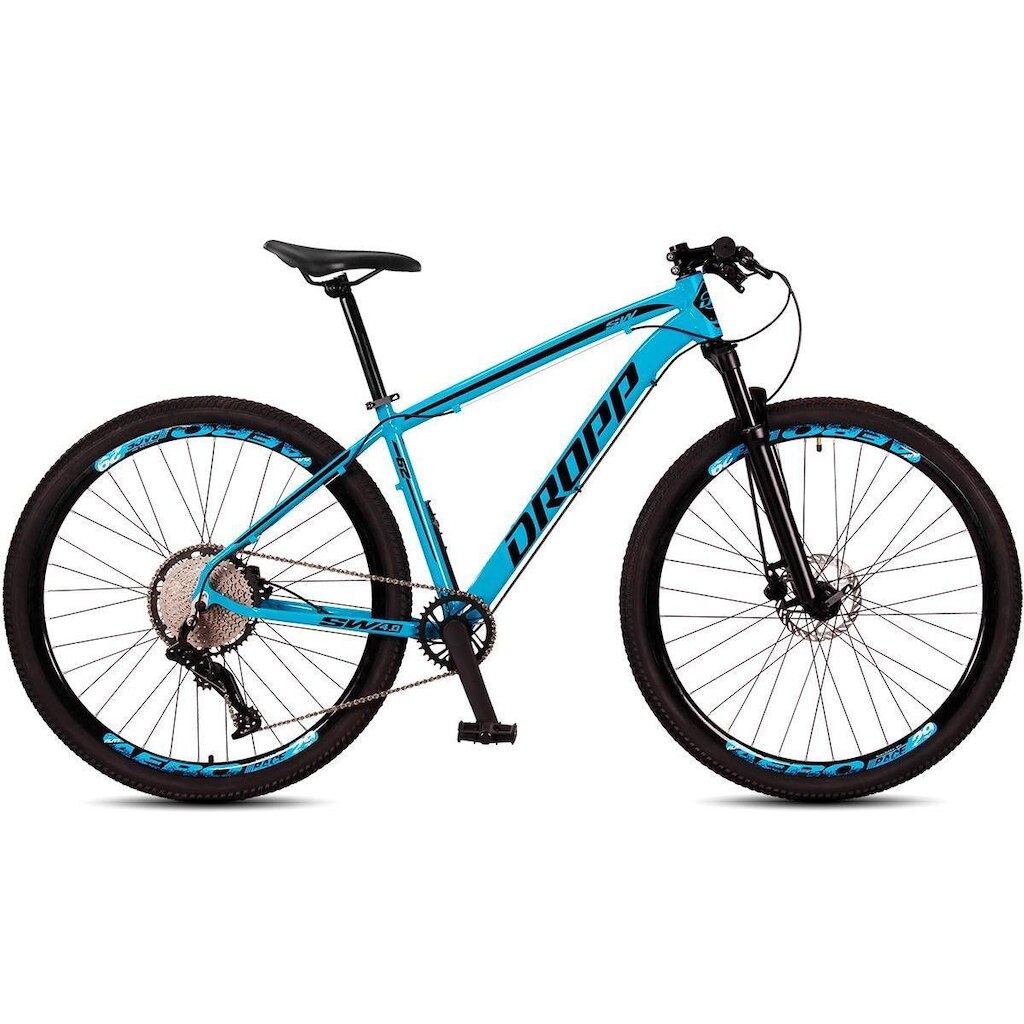 Bicicleta Dropp SW 12V Aro 29 Freio Hidráulico Suspensão com Trava