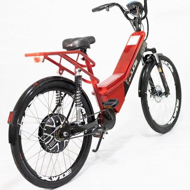 Bicicleta Duos Elétrica Confort FULL 800W 48V 15Ah Cestinha