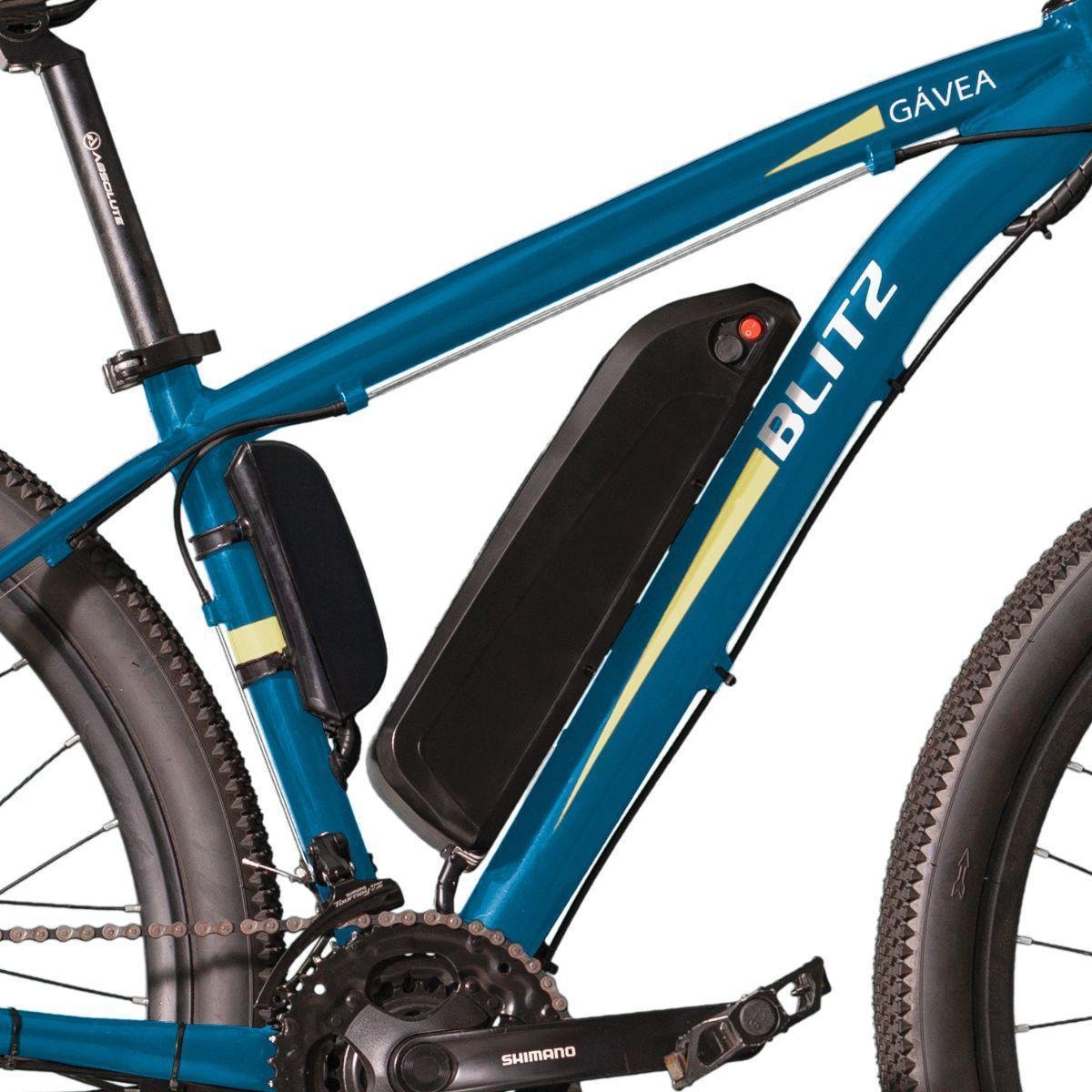 Bicicleta Eletrica BLITZ E- Gavea Full Shimano 21v Freios a