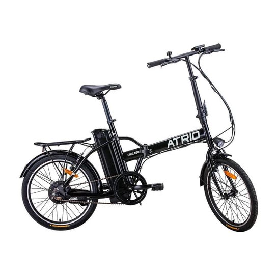 Bicicleta Elétrica Chicago Aro 20 Dobrável 350w 7.5ah 1v Bi207 - Preto Menor preço em Bicicleta Elétrica Chicago Aro 20 Dobrável 350w 7.5ah 1v Bi207 - Preto
