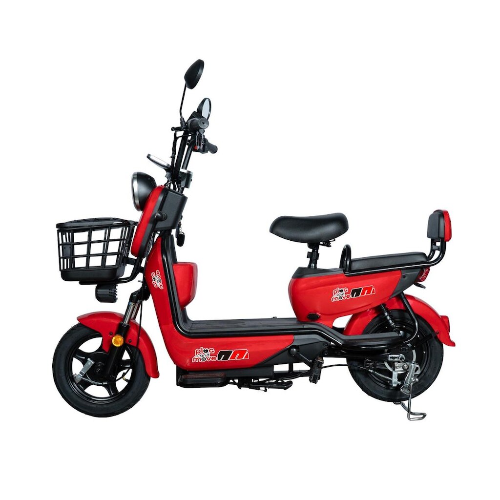 Bicicleta Elétrica - Classic PAM - 800w - Vermelha - Plug and Move