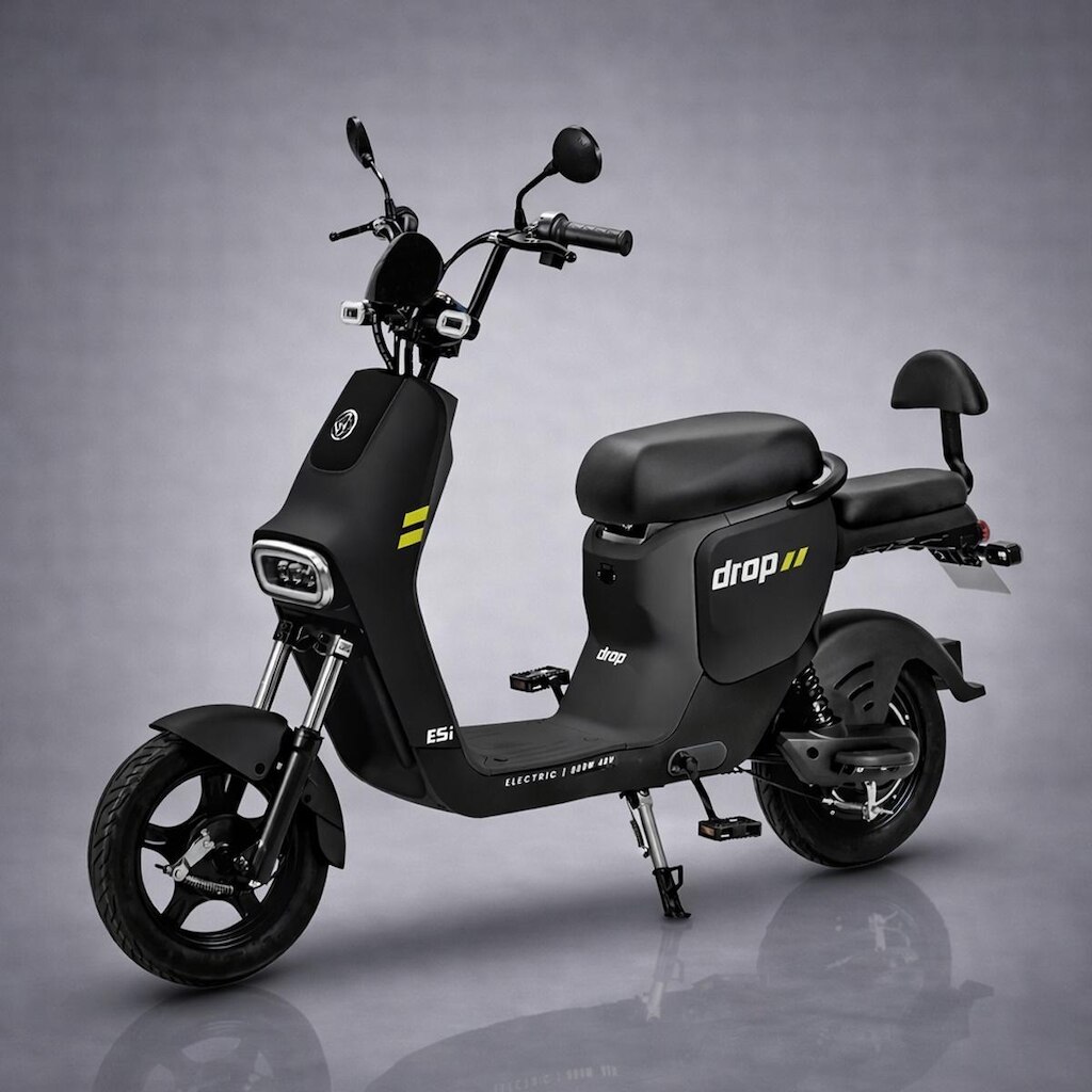 Bicicleta Eletrica Drop ESi 800w 48v - PRETA