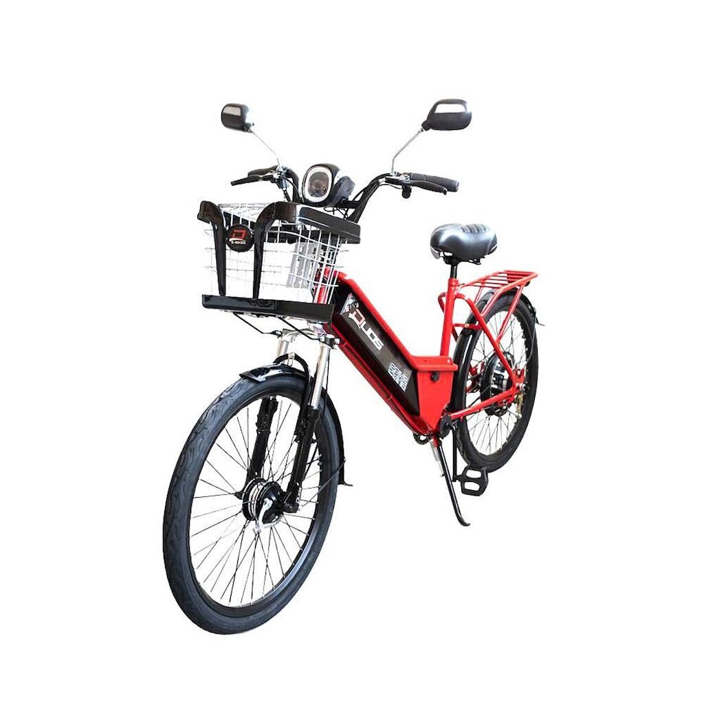 Bicicleta Elétrica - New Confort 800w Lithium - Vermelha - Duos Bikes