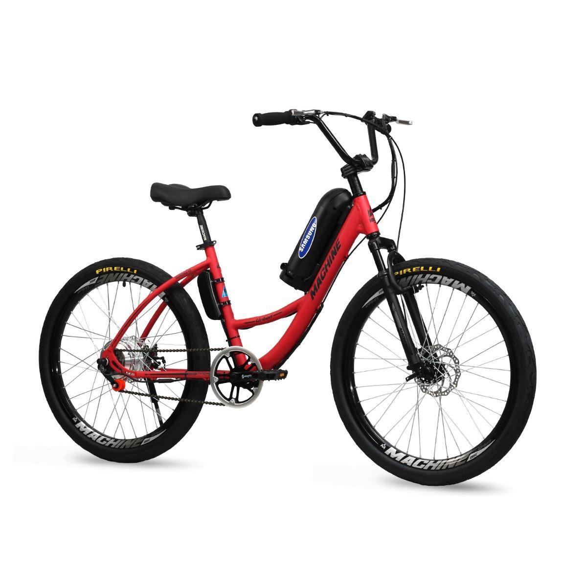Bicicleta Elétrica Urban Lithium 350W 36V Menor preço em Bicicleta Elétrica Urban Lithium 350W 36V