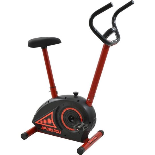 Bicicleta Ergométrica BP-990 Poli Monitor com 5 Funções Poli Sports - Vermelho Menor preço em Bicicleta Ergométrica BP-990 Poli Monitor com 5 Funções Poli Sports - Vermelho